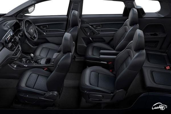 Tata Safari Dark Edition cabin