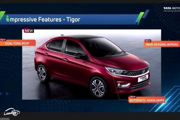 Tata Tigor CNG new fearures