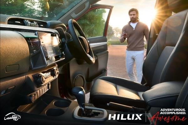 Toyota Hilux interior and features