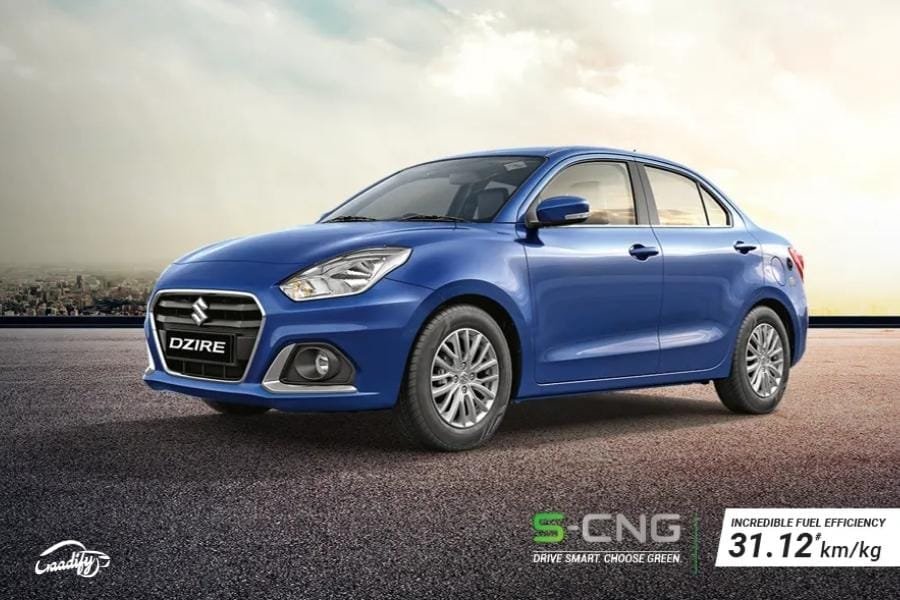 Maruti Dzire CNG Launched At Rs 8 14 Lakh Specs Mileage Features