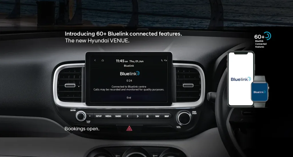 Hyundai Venue BlueLink 