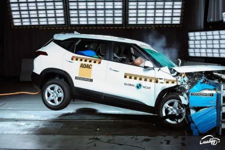 Kia Seltos Crash test Rating