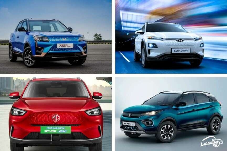 Mahindra Xuv Vs Tata Nexon Ev Max Vs Mg Zs Ev Vs Hyundai Kona Specs