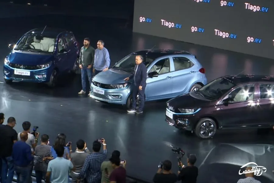Tata Tiago EV colors