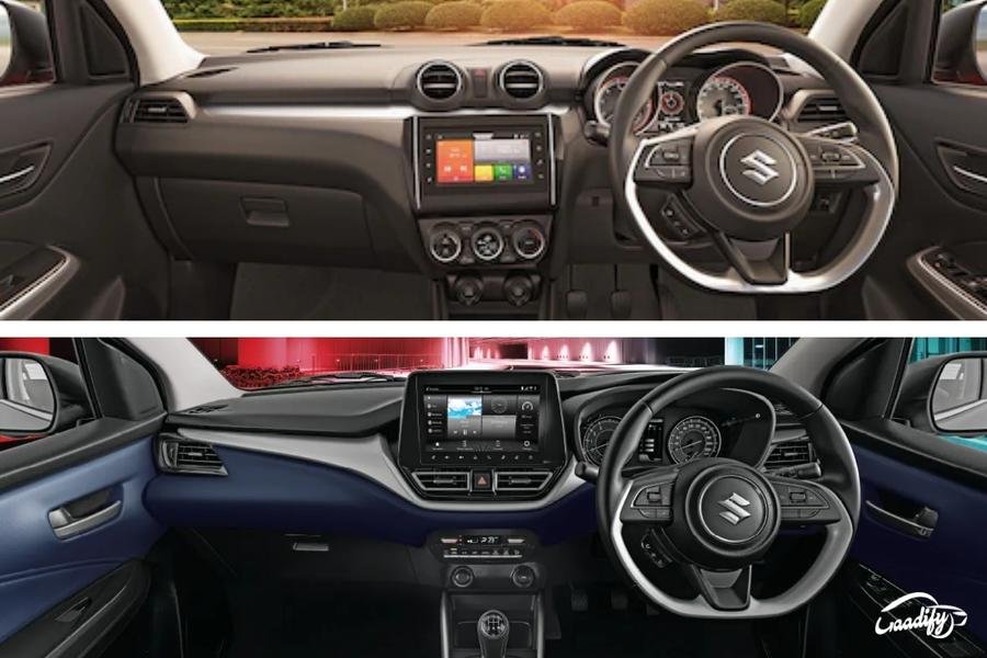 Maruti Suzuki Baleno CNG vs Swift CNG: Interior and Features
