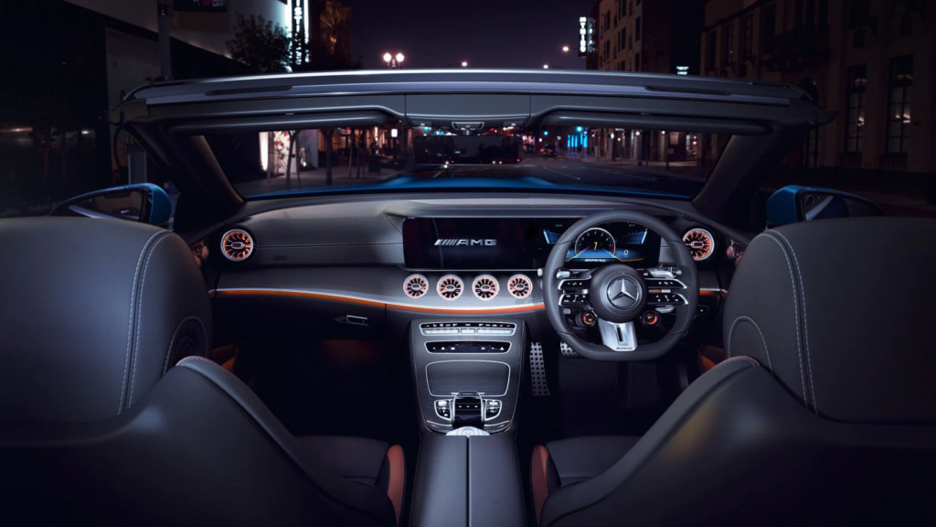 Mercedes AMG E53 Cabriolet Interior