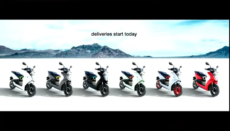 2023 Ather 450X new colors