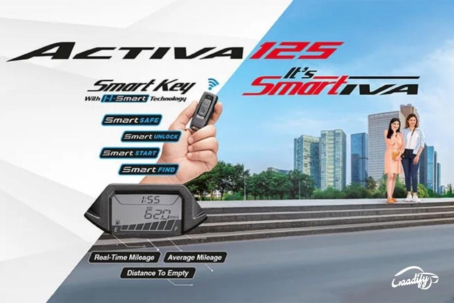Honda Activa 125 H-Smart all features