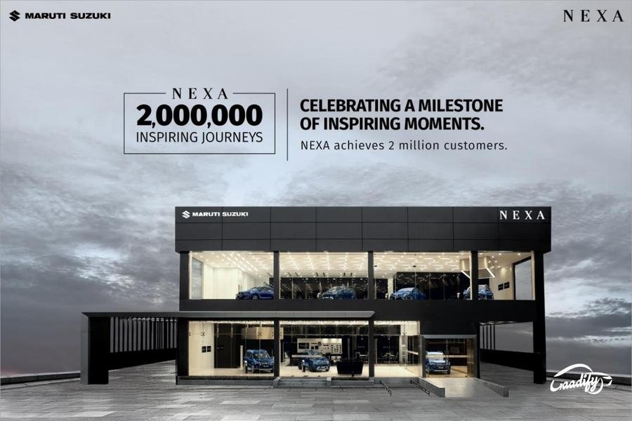 Maruti Suzuki Nexa Showroom production milestone
