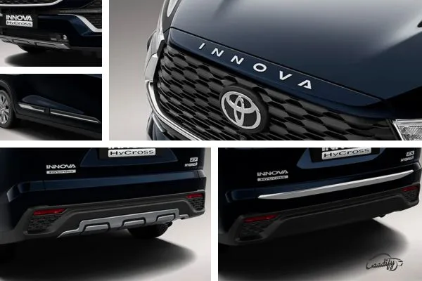 Toyota Innova Hycross exterior accessories