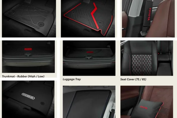 Toyota Innova Hycross Interior accessories