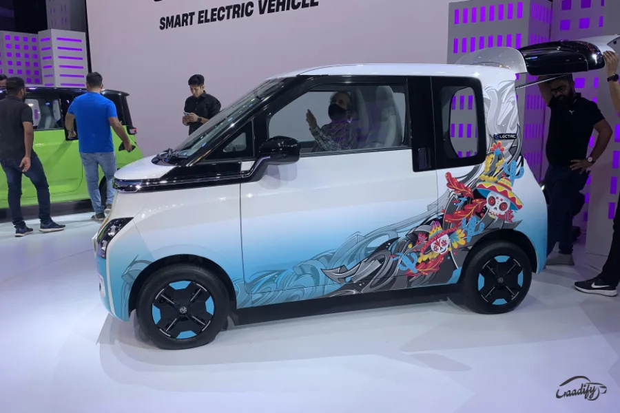Customisation options for MG Comet EV