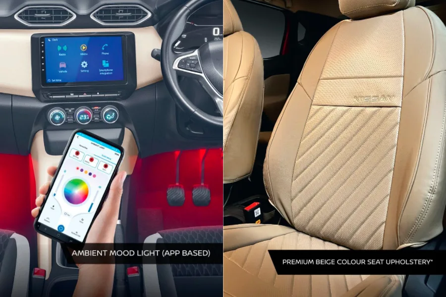 Nissan Magnite Geza Edition interior