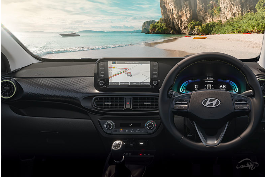Hyundai Exter interior Images