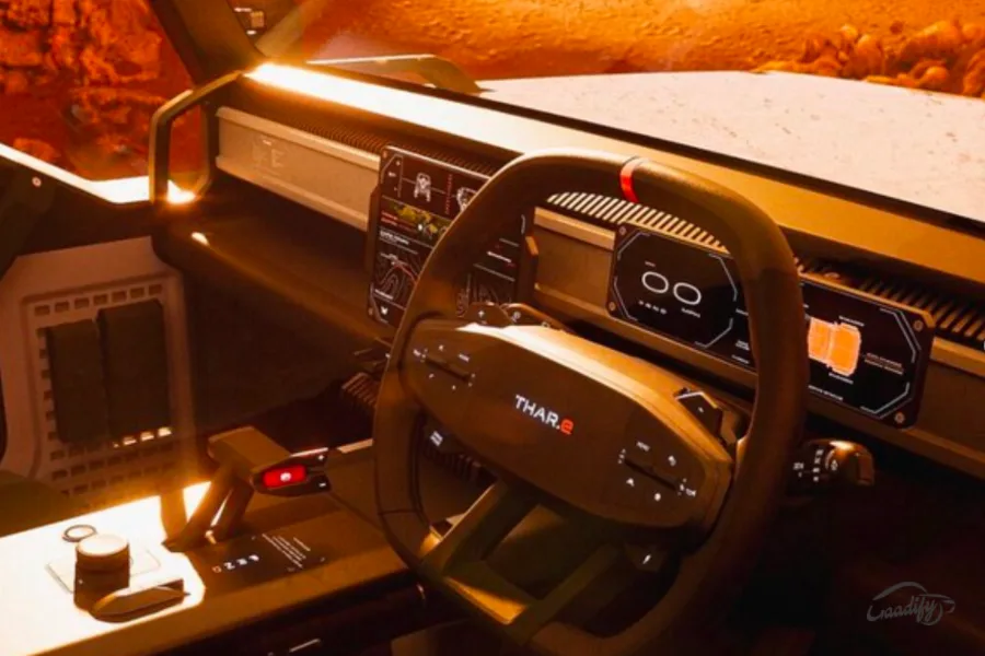 Mahindra Thar.e interior