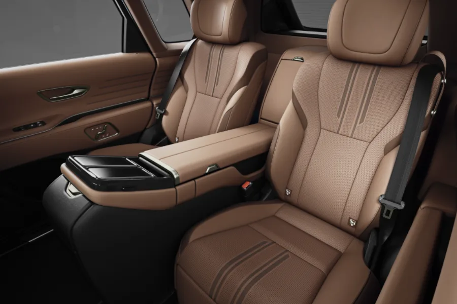 toyota century suv rear seats
