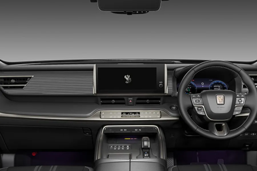 toyota century suv interior