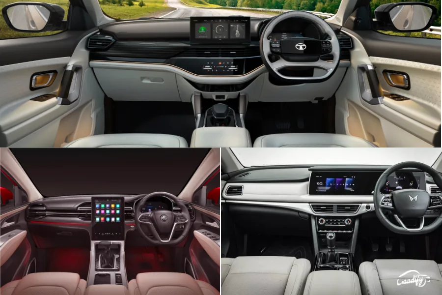 2023 Tata Safari Facelift vs Mahindra XUV700 vs MG Hector Plus which SUV to buy