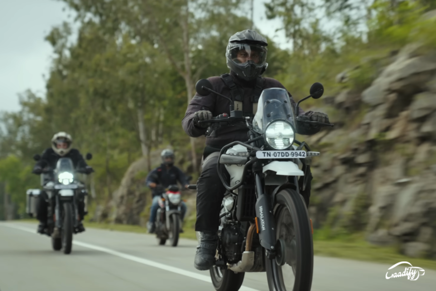 Royal Enfield Himalayan 452 engine dimensions and weight