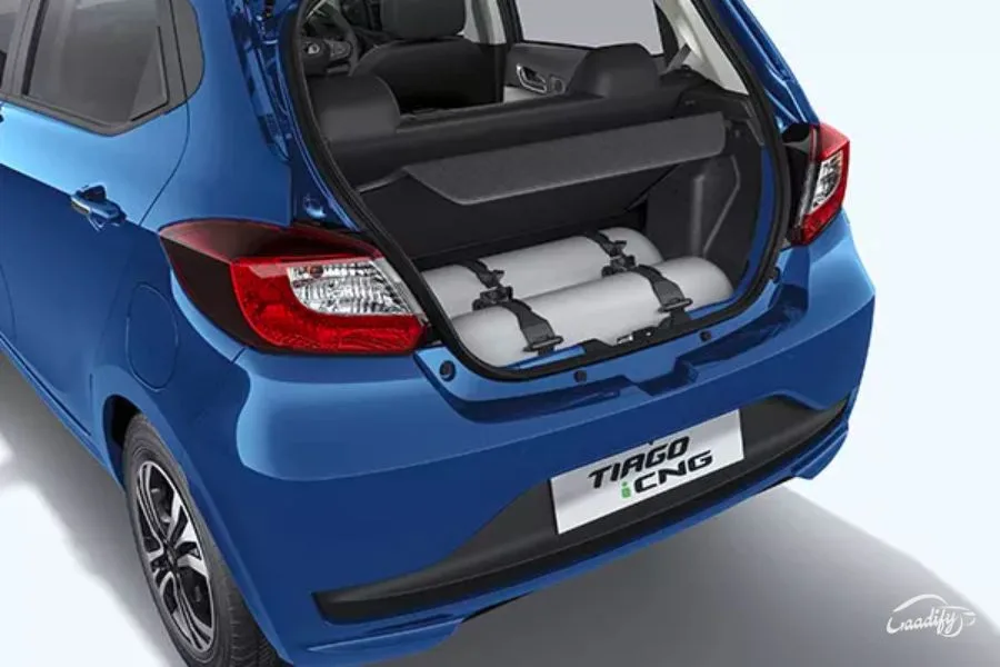Tata Tiago CNG boot space