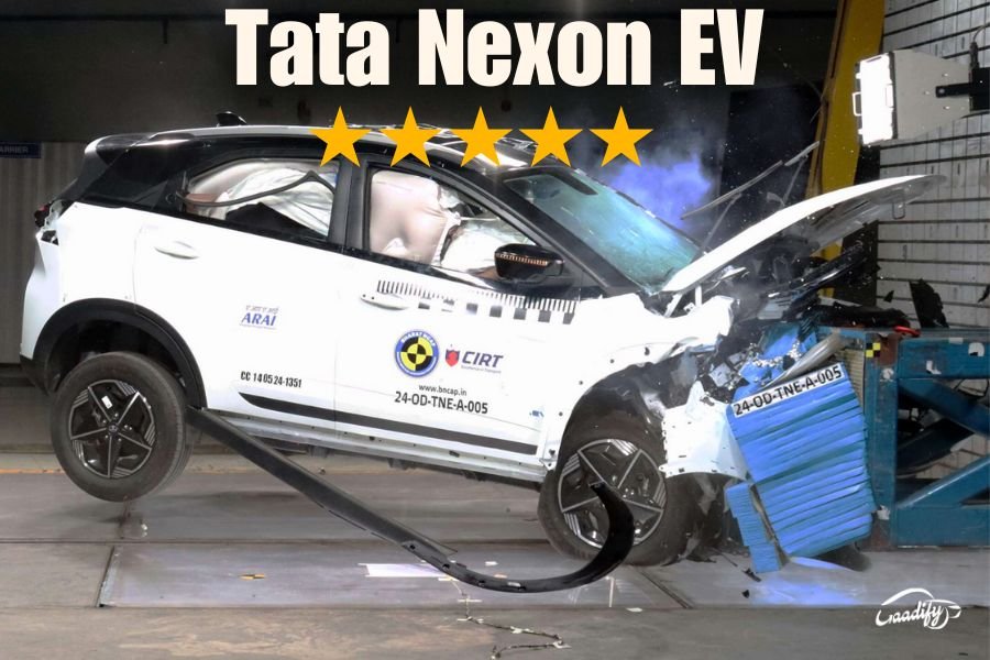 tata nexon ev safety rating