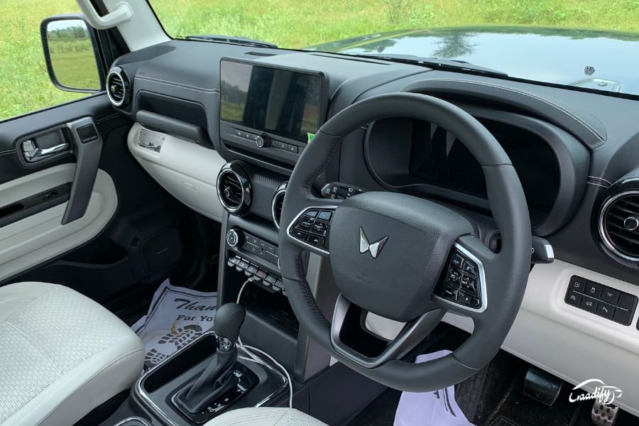 Mahindra Thar Roxx interior