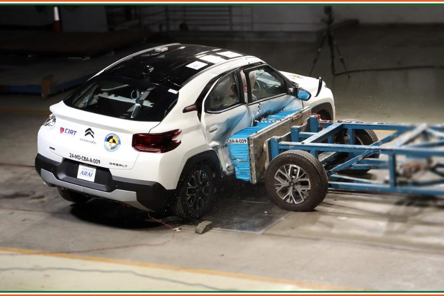 Citroen Basalt crash test safety ratings