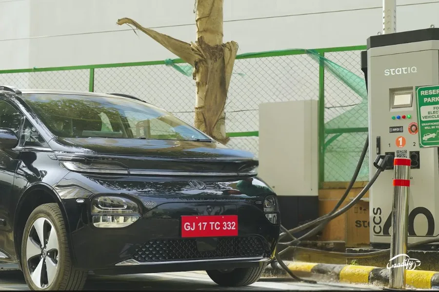 MG Windsor EV free charging scheme