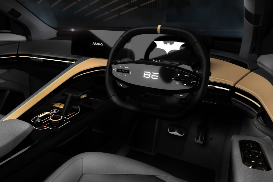 Mahindra BE 6 Batman Edition interior