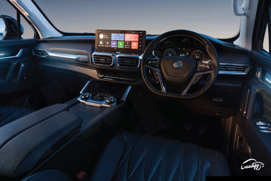 MG Majestor interior and features