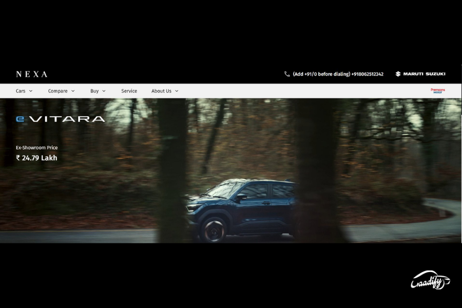 Maruti Suzuki eVitara Alpha 61kWh price