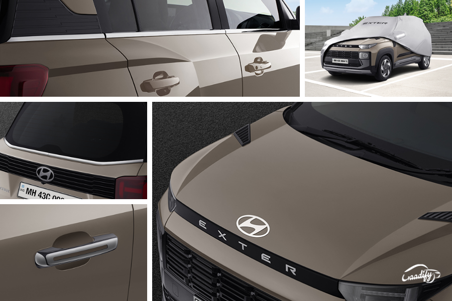 Hyundai Exter exterior accessories