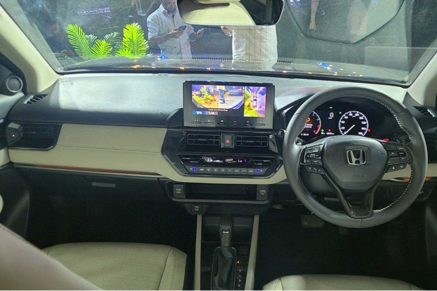 Honda Elevate ZX interior