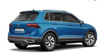 2021 Volkswagen Tiguan Facelift To Be Launched In November 2021