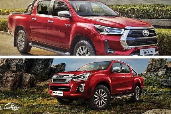 Toyota Hilux 4x4 Vs Isuzu V-Cross