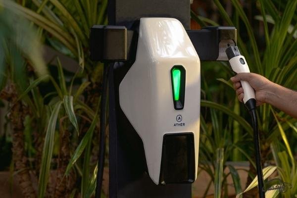 Ather fast charger installation
