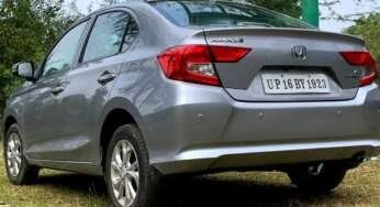 Facelifted Honda Amaze Launching Next Month