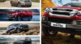 2021 Isuzu mu-X Vs Rivals: Price, Features, And Specifications Comparison