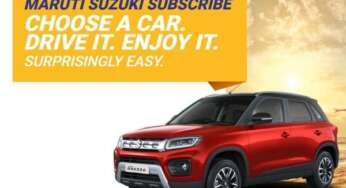 Maruti Suzuki Subscription Based Ownership Program Launched In Delhi-NCR