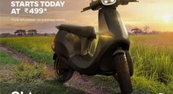 Pre-Bookings Open For Ola Electric Scooter For Just Rs 499, Launch Expected Soon