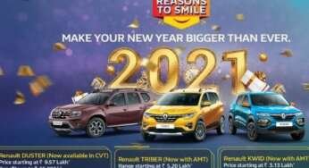 Renault January 2021 Offers: Grab Discount of Up To 65,000 On Kwid, Triber And Duster