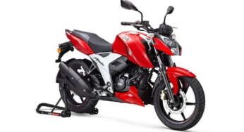 TVS Apache RTR 160 4V Becomes More Powerful