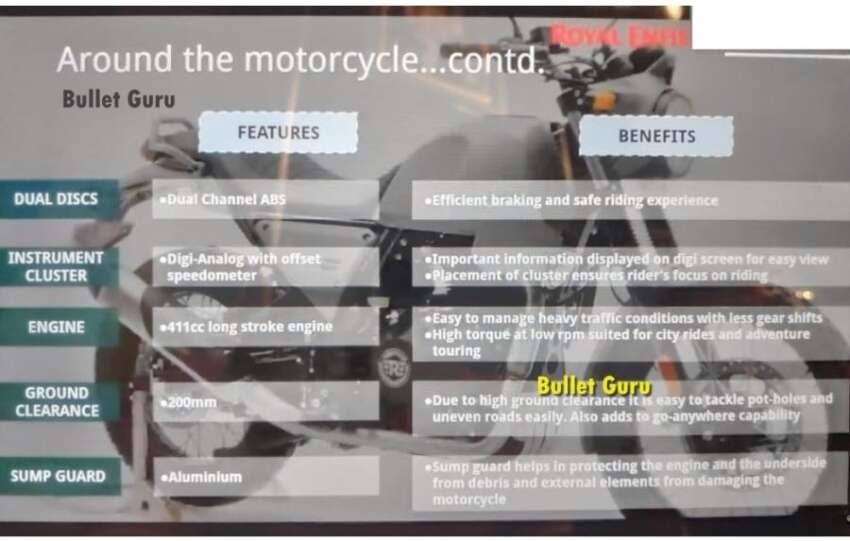 Royal Enfield Scram 411 specifications and features