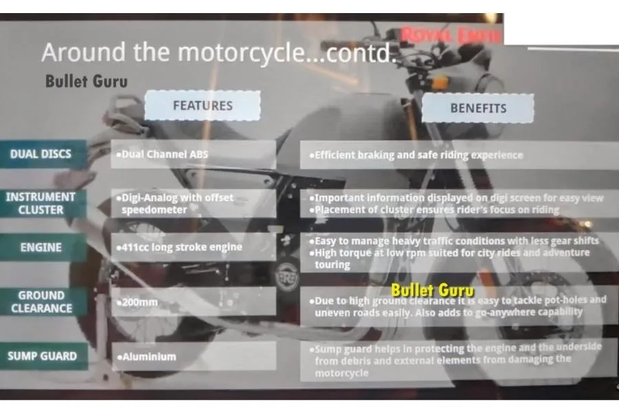 Royal Enfield Scram 411 specifications and features
