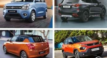 Top 10 Selling Cars In January 2022 – WagonR, Swift, Nexon, Punch
