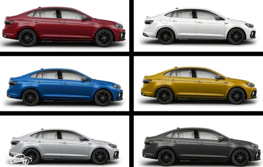 Volkswagen Virtus All Colour Options