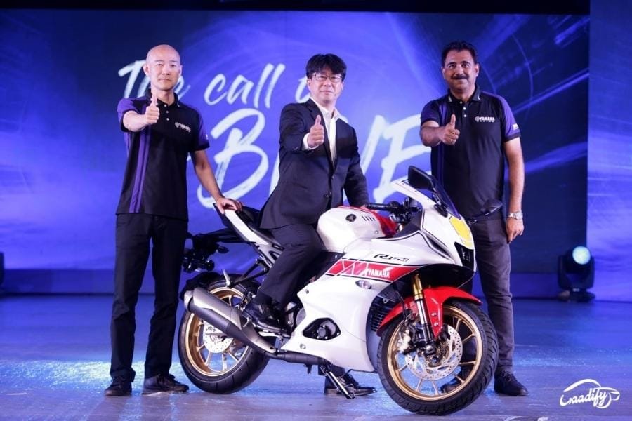 Yamaha YZF R15M World GP 60th Anniversary Edition price in India