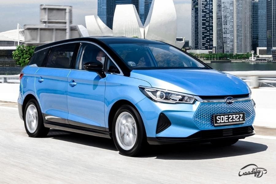 BYD e6 Electric MPV Now Available For Private Use - GaadiFy