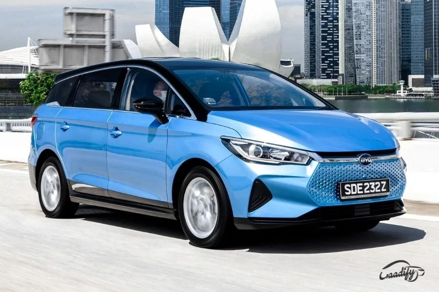 BYD e6 electric MPV price in India