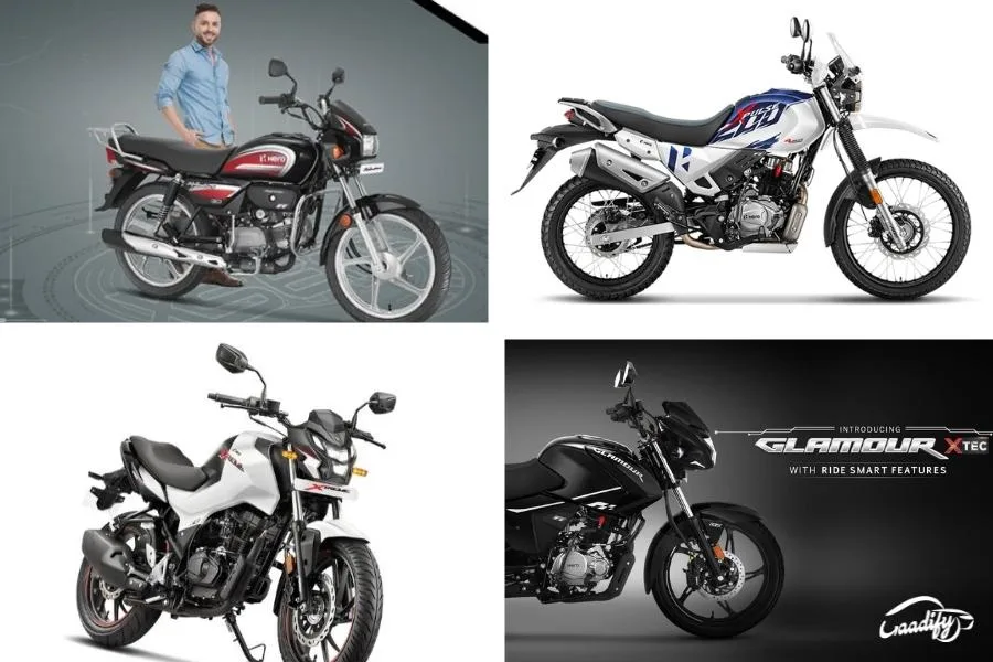 Hero Motorcycles price list